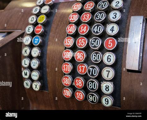 fashioned cash register  res stock photography  images alamy