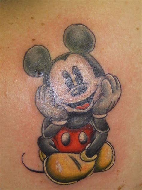 Vintage Mickey Mouse Tattoo I Would Totally Get This