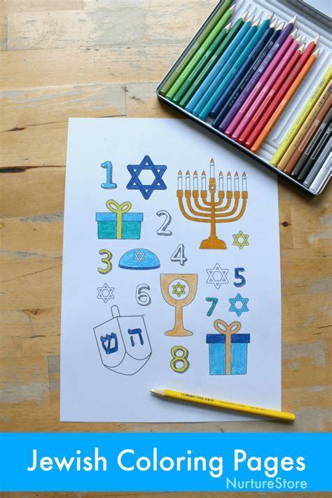 fun  educational jewish coloring pages  kids