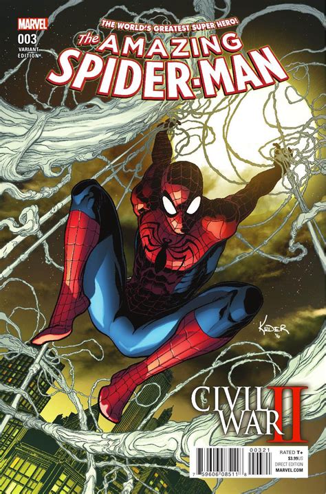 preview civil war ii amazing spider man 3 all