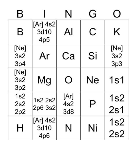 play electron configuration  bingobaker