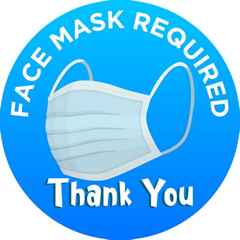 face mask required sign rebate rebatekey