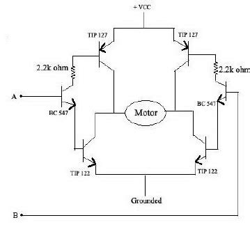circuit schematic   bridge  scientific diagram