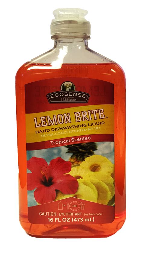 buy melaleuca ecosense lemon brite dishwashing liquid oz tropical scented