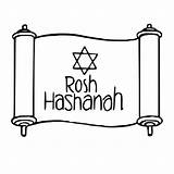 Rosh Hashanah sketch template