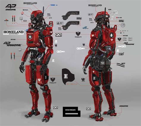 drawing dystopia behind the incredible sci fi art of elysium robot concept art sci fi art art
