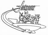 Coloring Jetsons Jetson Wecoloringpage sketch template