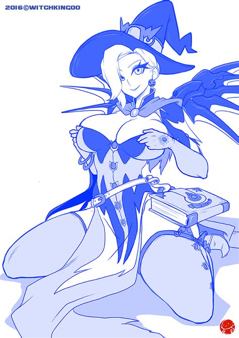 Mercy Witch Suit Halloween Skin By Witchking00 Hentai
