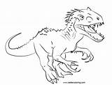 Coloring Jurassic Pages Printable Adults Kids sketch template