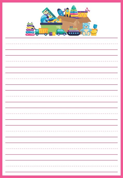 printable writing paper  kids