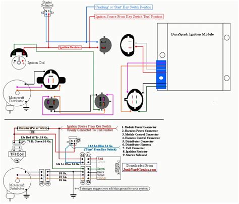 duraspark  wiring diagram wiring diagram