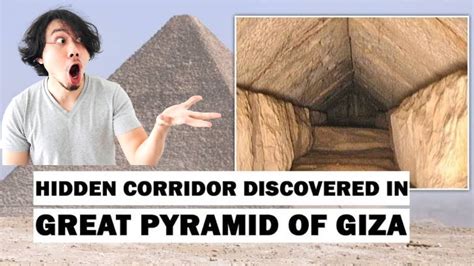hidden chamber  great pyramid confirmed  pyramid scan youtube