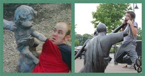 15 statues that have had enough of our crap
