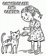 Coloring Daisy Scout Girl Caring Considerate Pages Petal Law Scouts Petals Makingfriends Cat Activities Green Friendly Helpful Goodall Jane Clipart sketch template