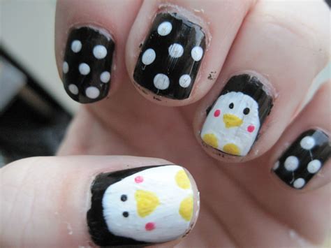 penguin nail art penguin nail art penguin nails animal nails