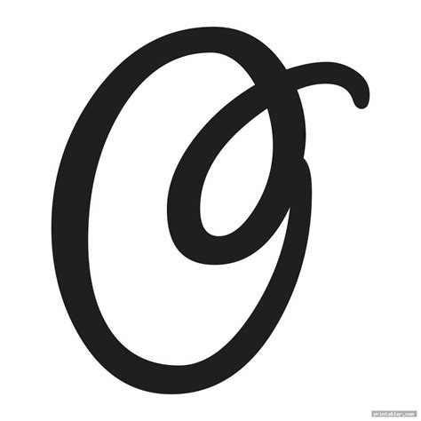 fancy cursive  letter printable gridgitcom