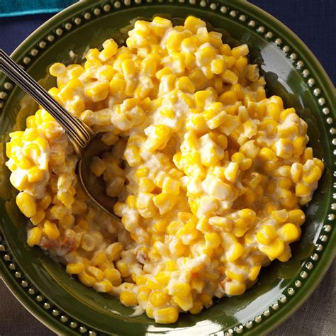 cheesy slow cooked corn recipe taste  home