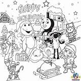 Christmas Coloring Pages Nick Jr Getcolorings sketch template