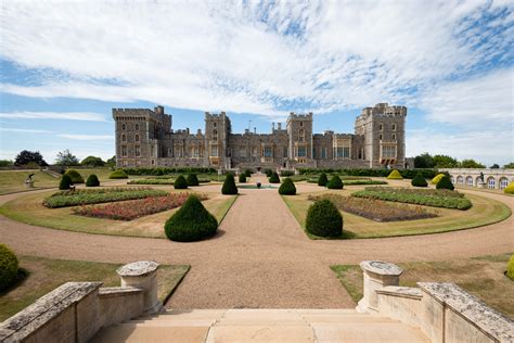 queen opens historic garden  windsor castle    time
