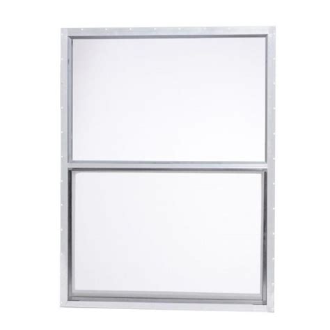 white finish  aluminum vertical  window american mobile home supply