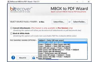 BitRecover PST to PDF Wizard screenshot #6
