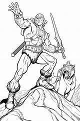 He Man Coloring Pages Skeletor Deviantart Coloriage Colouring Masters Cartoon Cartoons Universe Comic Dork Adult Drawing Blitz Style Ra Maitres sketch template
