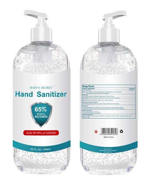 hand sanitizer alcohol gel