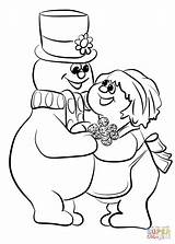 Frosty Snowman Coloring Pages Crystal Drawing Printable Getdrawings Characters Dot sketch template