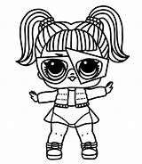 Coloring Pages Lol Doll Omg Surprise Draw Easy Sparkle Cool Cute sketch template
