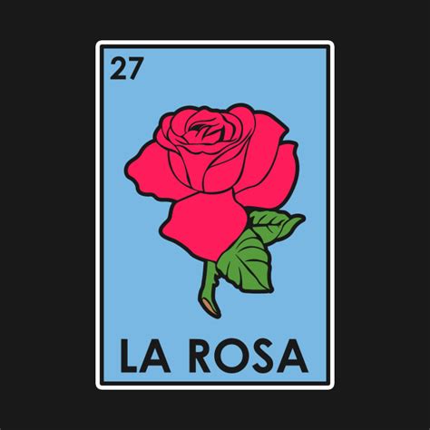 La Rosa Loteria La Rosalia Tank Top Teepublic