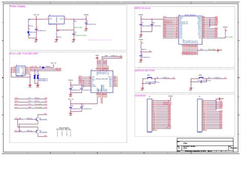 schematic esp development board