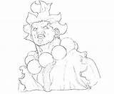 Akuma Capcom Marvel Vs Characters sketch template