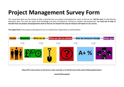 project management survey form  moving mountains trust issuu