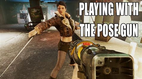 playing with dave s pose gun mod in fallout 4 on the xbox