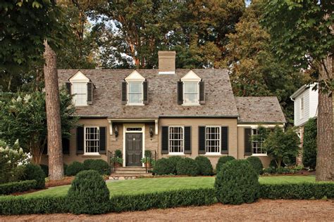 cape  style makeover cape  house exterior house exterior exterior house colors