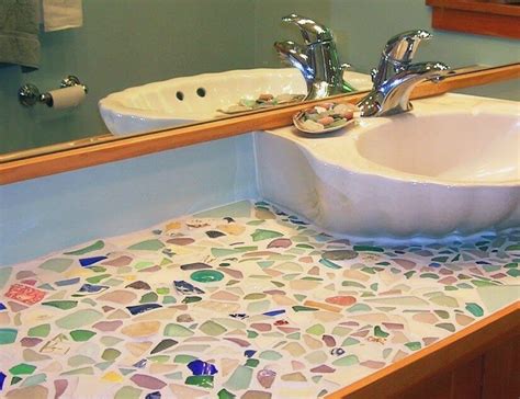 30 Sea Glass Ideas And Projects Garden Living And Making With Lovely Greens