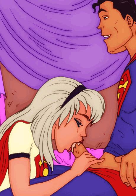 Rule 34 Animated Blowjob Clark Kent Dc Fellatio Supergirl Superman