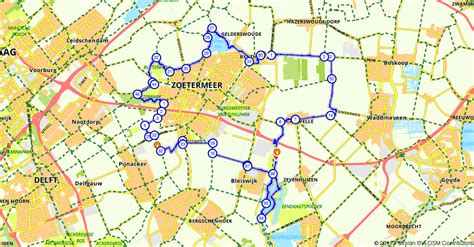 zuidplas zuid holland nederland fietsroute   km zevenhuizen moerkapelle en