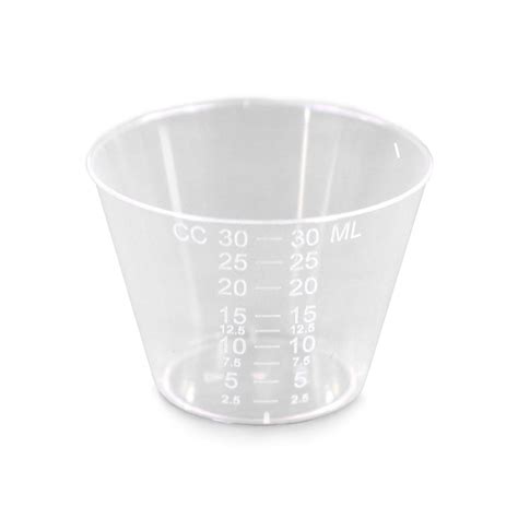 ounce medicine cup  count fiberglass  resin