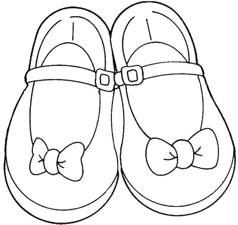 girls shoes coloring pages  getcoloringscom  printable