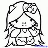 Kitty Coloringhome Dragoart Marceline Emo Cliparts sketch template