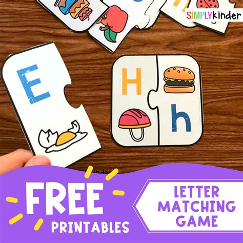 printable abc matching game printable form templates  letter