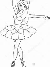 Coloring Pages Giselle Getcolorings Ballet sketch template