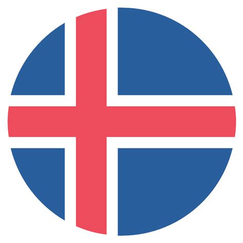 flag  iceland vector svg icon svg repo