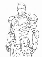 Man Iron Coloring Pages Drawing Colouring Printable Outline Mk Playboy Draw Sketches Avengers Quoteko Ironman Easy Drawings Search Google Techniques sketch template