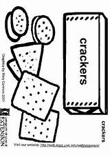 Crackers Coloring Pages sketch template