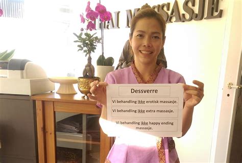 Thaier I Norge Ønsker Seriøsitet I Massasjebransjen Thailands Tidende