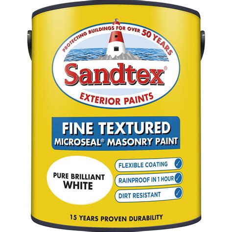 sandtex high build textured masonry paint view painting