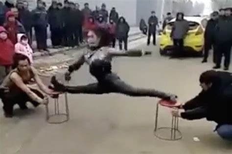 kung fu queen wows crowd with sexy street show daily star