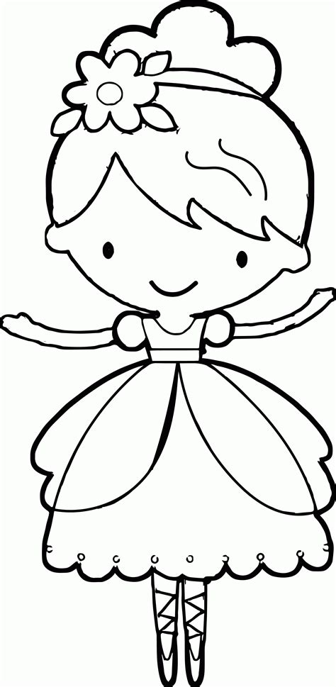 ballerina printable coloring pages